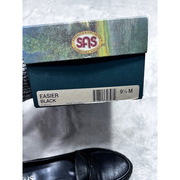 SAS Easier black Tripad Penny loafers womens shoe size 9.5 M - Picture 6 of 7